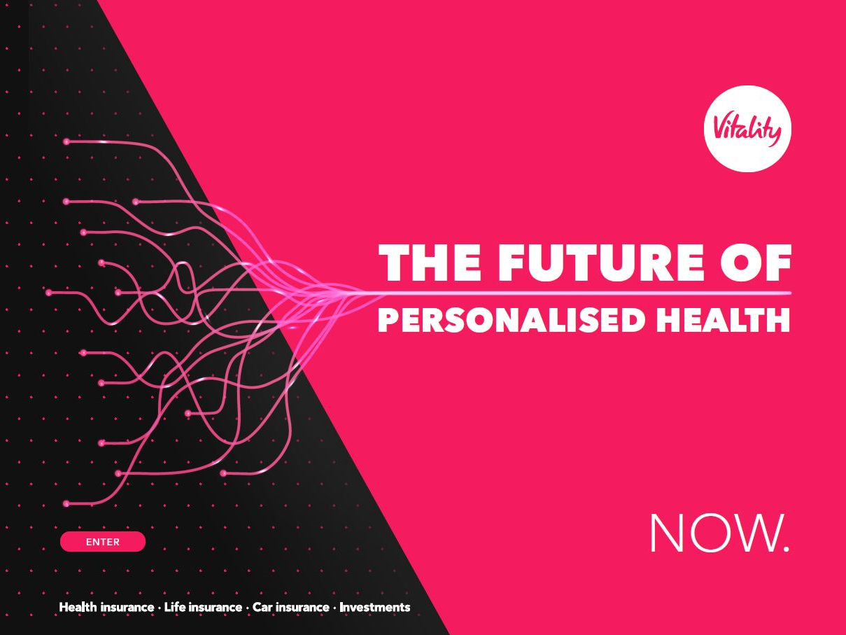 The future of personalised health. Now.