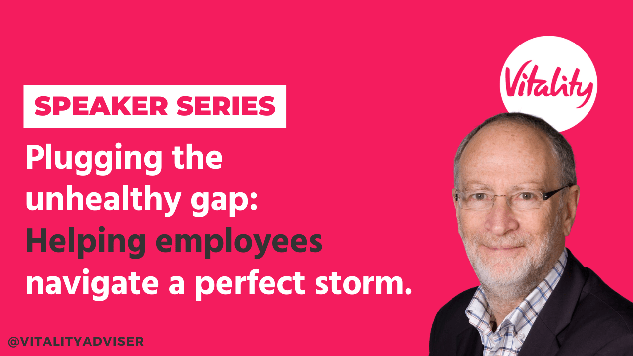 Speaker Series - Plugging the unhealthy gap