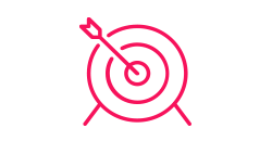 Archery target icon