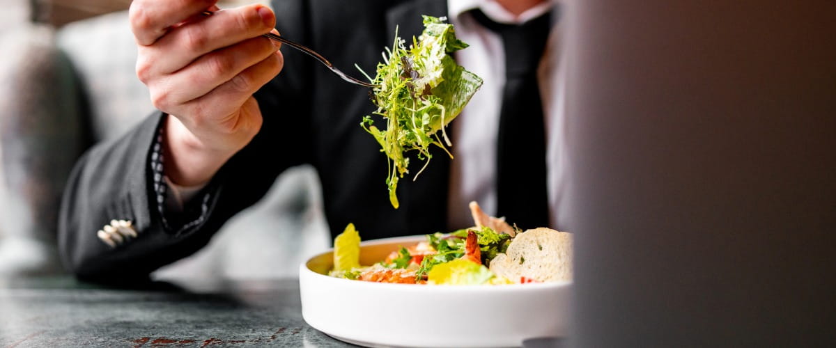 businessman-eating-a-salad